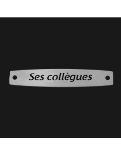SACHET 5 INTERS INOX "SES COLLEGUES"