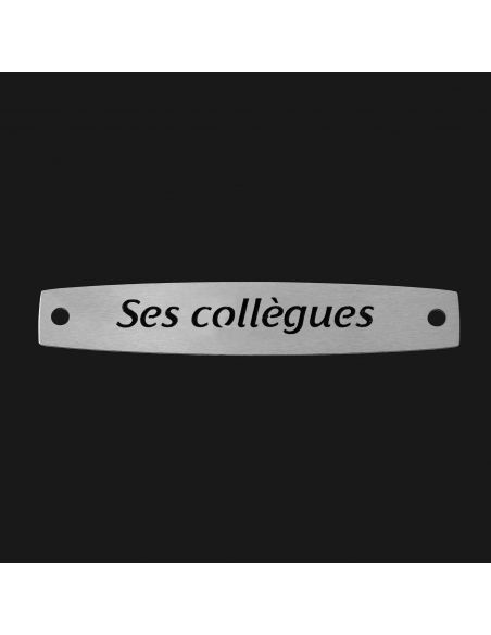 SACHET 5 INTERS INOX "SES COLLEGUES"