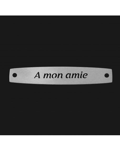 SACHET 5 INTERS INOX "A MON AMIE"