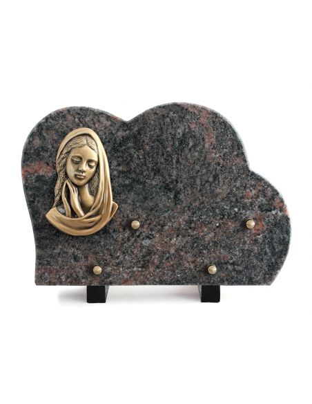 PLAQUE GRANIT 20X30CM RELIGIEUX
