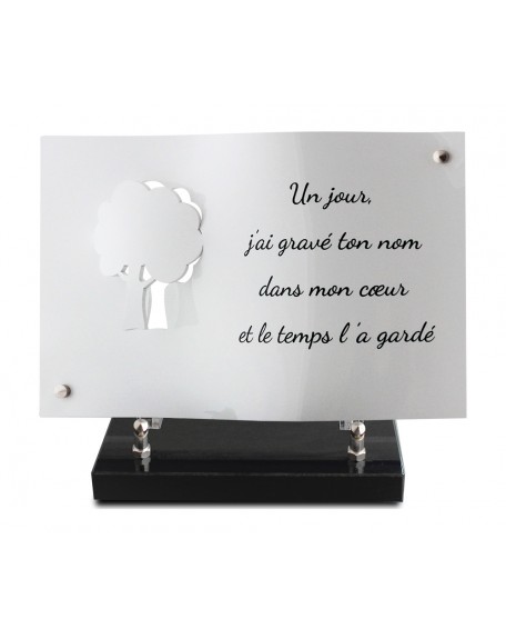 PLAQUE ALTUGLAS GALBE GAMME KIRIGAMI Arbre