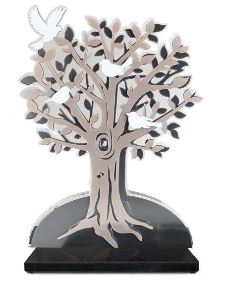 PLAQUE ALTU ARBRE GEANT SIMPLE FACE SANS INTERS 65X46CM