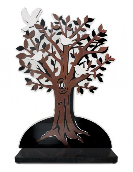 PLAQUE ALTU ARBRE GEANT SIMPLE FACE SANS INTERS 65X46CM