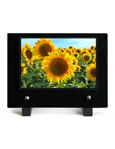 PLAQUE IMPRIMEE 15X21 FLEURS