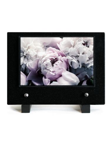 PLAQUE IMPRIMEE 15X21 FLEURS