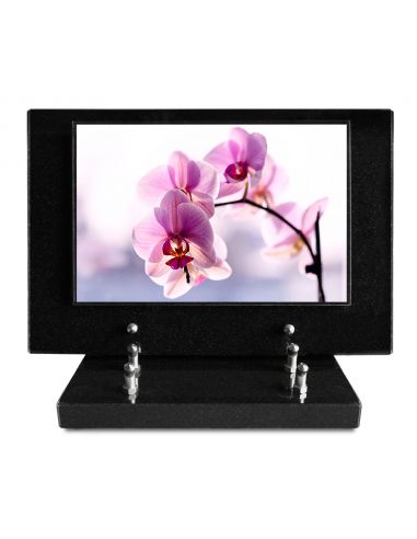 PLAQUE IMPRIMEE S/SOCLE 20X30 FLEURS