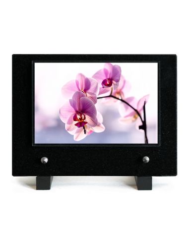 PLAQUE IMPRIMEE 15X21 FLEURS