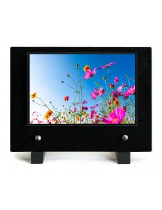 PLAQUE IMPRIMEE 15X21 FLEURS