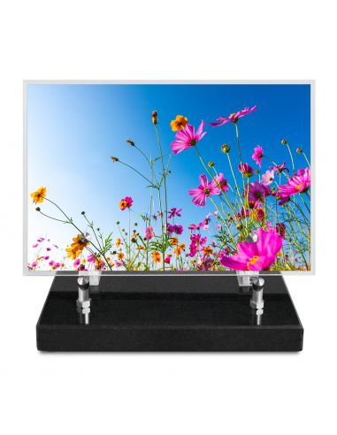 PLAQUE IMPRIMEE 15X22,5 FLEURS