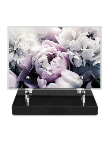 PLAQUE IMPRIMEE 15X22,5 FLEURS