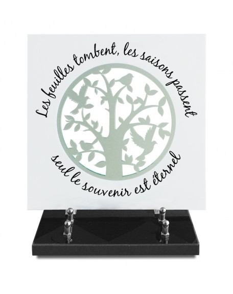 PLAQUE ALTU DECOUPEE ET GRAVEE 25X25