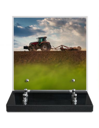 PLAQUE IMPRIMEE 21X21 AGRICULTURE