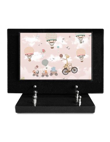 PLAQUE IMPRIMEE S/SOCLE 20X30 ENFANTS