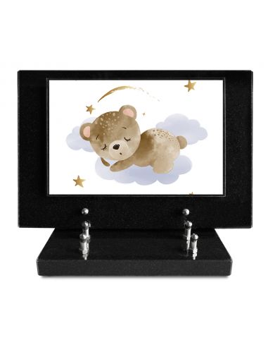 PLAQUE IMPRIMEE S/SOCLE 20X30 ENFANTS