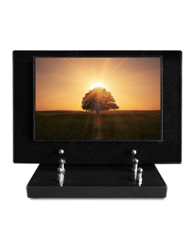 PLAQUE IMPRIMEE S/SOCLE 20X30 PAYSAGE ET NATURE