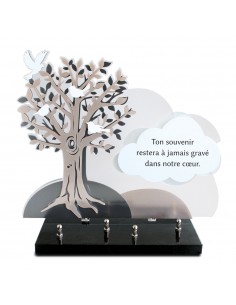 PLAQUE ALTU 32X38CM ARBRE &...