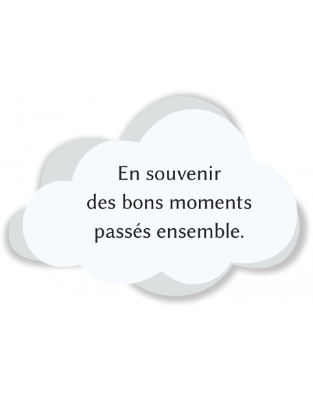 PLAQUE ALTU 32X38CM ARBRE & NUAGE TEXTE
