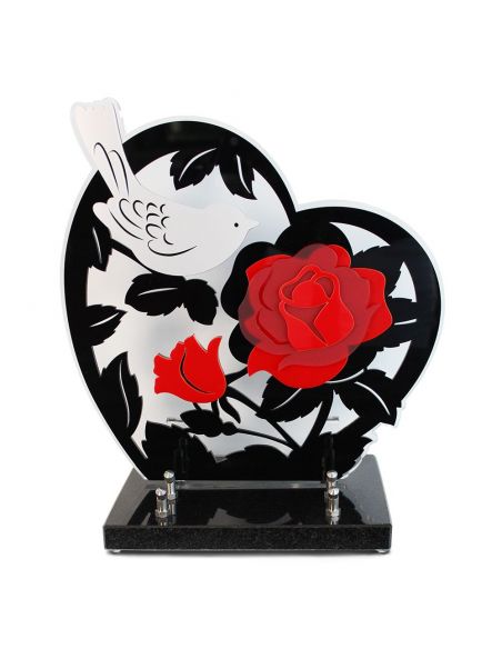 PLAQUE ALTUGLAS MOTIF DECOUPE 29.5X30CM 