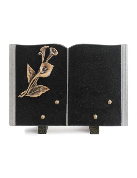 PLAQUE GRANIT LIVRE 20X30CM LOT DE 2
