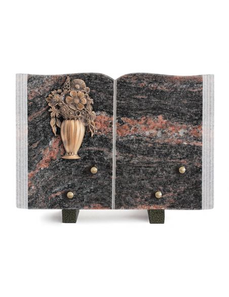 PLAQUE GRANIT LIVRE 20X30CM LOT DE 2