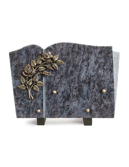 PLAQUE GRANIT LIVRE 20X30CM LOT DE 2