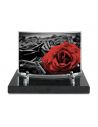 PLAQUE IMPRIMEE GALBEE 13X20 - 2 INTERS - NOIR ET BLANC