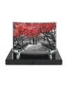 PLAQUE IMPRIMEE GALBEE 13X20 - 2 INTERS - NOIR ET BLANC