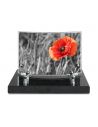 PLAQUE IMPRIMEE GALBEE 13X20 - 2 INTERS - NOIR ET BLANC