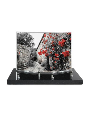 PLAQUE IMPRIMEE GALBEE 17X26 - 2 INTERS - NOIR ET BLANC