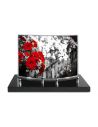 PLAQUE IMPRIMEE GALBEE 17X26 - 2 INTERS - NOIR ET BLANC