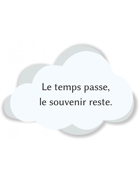 PLAQUE ALTU 32X38CM ARBRE & NUAGE TEXTE