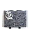 PLAQUE GRANIT LIVRE 25X35CM INOX TRACTEUR