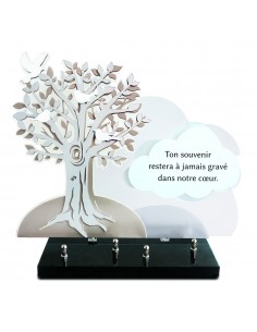 PLAQUE ALTU 32X38CM ARBRE &...
