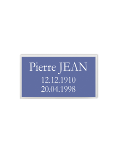 Plaque Columbarium Texte...