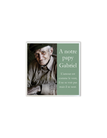 Plaque Columbarium Photo 17x17cm