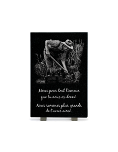 Plaque Granit Texte et... 2
