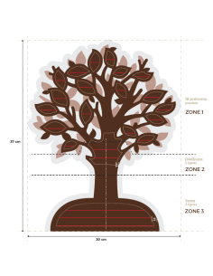 PLAQUE ALTU ARBRE 30X37CM A... 2