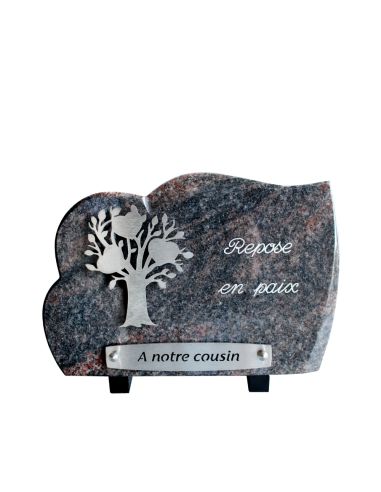 SACHET 5 INTERS INOX "A NOTRE MARRAINE"