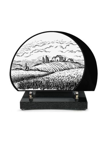 PLAQUE ALTUGLAS IMPRIME 26x18CM MOTIF DESSINS CRAYONNES NOIR ET BLANC