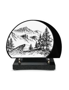 PLAQUE ALTUGLAS IMPRIME 26x18CM MOTIF DESSINS CRAYONNES NOIR ET BLANC