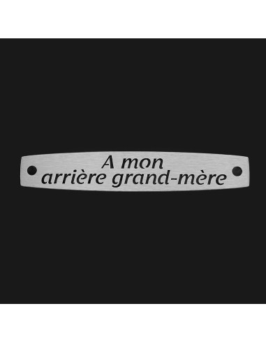 SACHET 5 INTERS INOX "A MON ARRIERE GRAND-MERE"