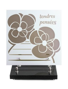PLAQUE CARRE 26X26 MOTIF...