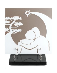 PLAQUE CARRE 26X26 MOTIF...