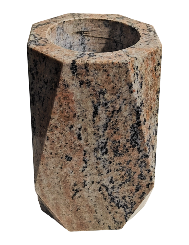 VASE GRANIT JUPARANA H25CM - LOT DE 2 PCES