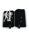 PLAQUE GRANIT LIVRE 25X35CM INOX FOOTBALL