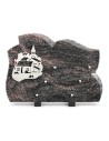 PLAQUE GRANIT 25X35 INOX VILLAGE