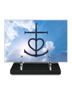 PLAQUE IMPRIMEE 20X30...
