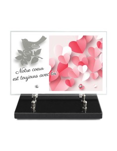PLAQUE IMPRIMEE 20X30 +...
