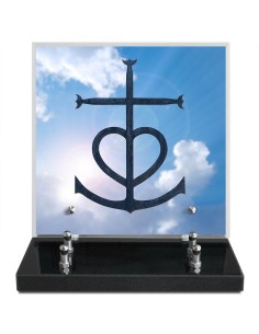 PLAQUE IMPRIMEE 21X21...