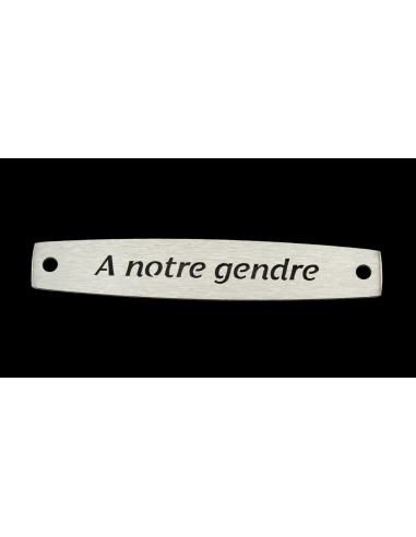 SACHET 5 INTERS INOX "A NOTRE GENDRE"